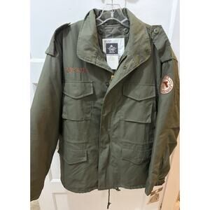 NEW WITH TAGS TEAM GLOCK ROTHCO M-65 FIELD JACKET QUILTED MENS SIZE Medium M